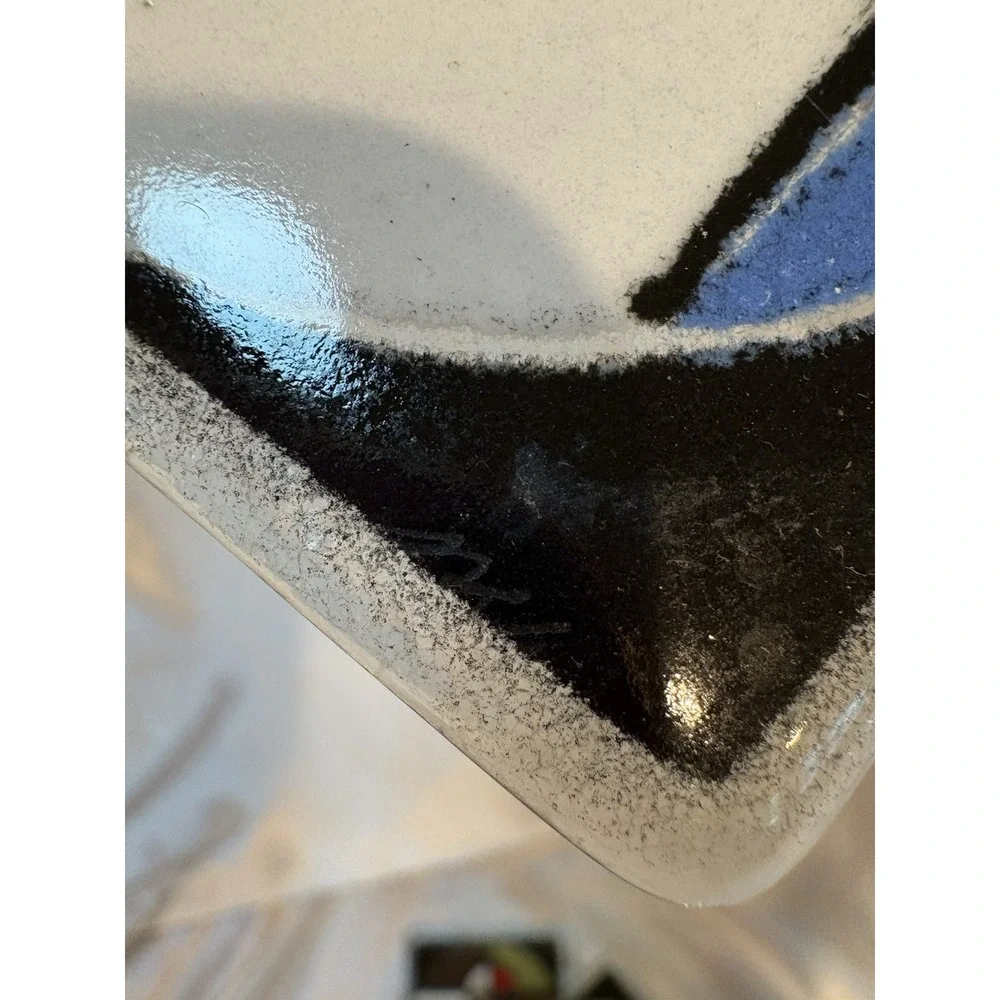 Frank Lloyd Wright Inspired Design Art Glass Signed Coasters Set 4